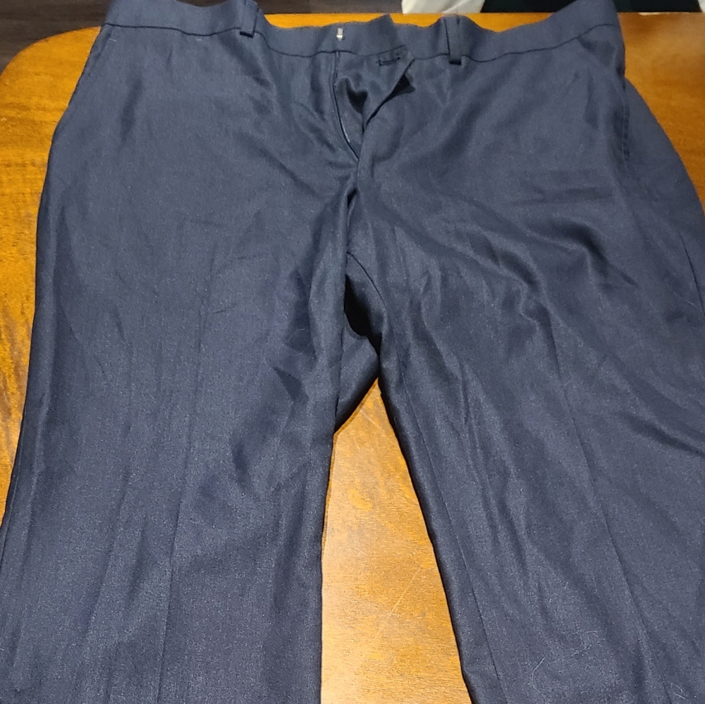 Kenneth Cole Reaction dark blue dress pants 34×32